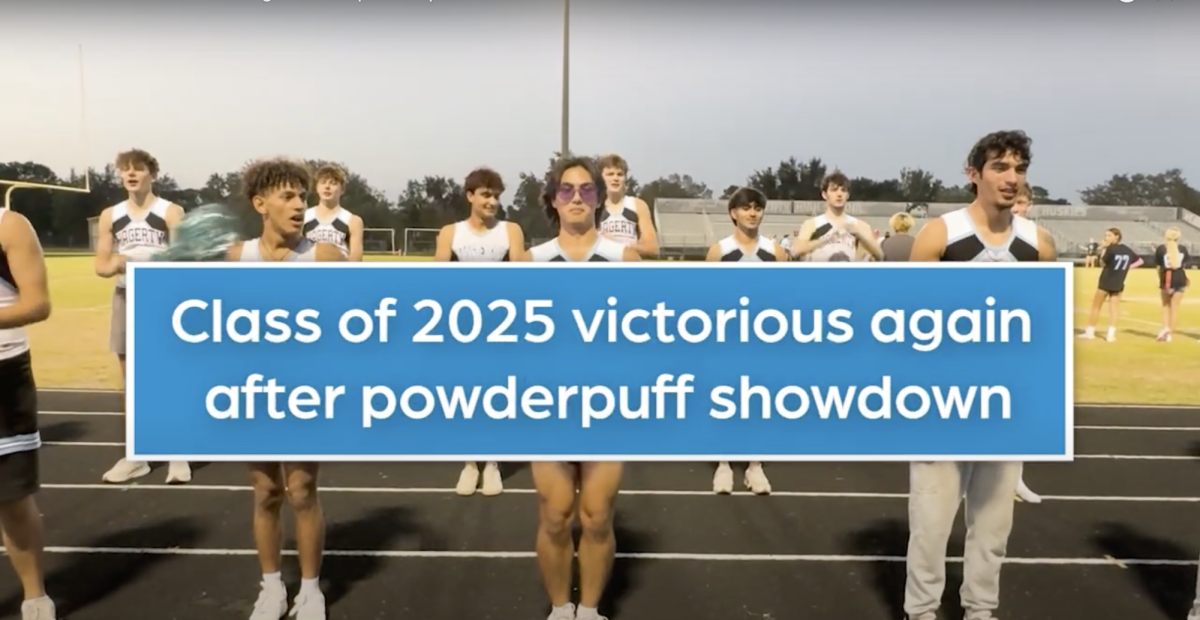 Class of 2025 victorious again after powderpuff showdown